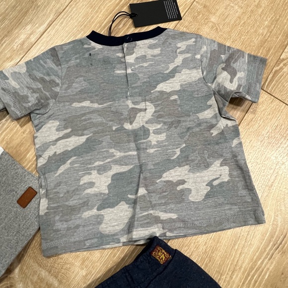 NWT - 7 For all Mankind - baby boy 3 piece set. Size 12 months - Picture 4 of 9